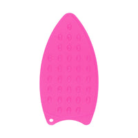 1 x Brand New sourcing map Silicone Iron Rest Pad Multipurpose Iron Heat Resistant Mat Iron Rest Plate for Ironing Board Hot Heat Resistance Steam Compact Mat Fuchsia - RRP €7.73