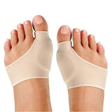 1 x RAW Customer Returns Terryshop74 2-piece hallux valgus protection support with silicone gel protection and 2-piece elastic cloth - RRP €14.56