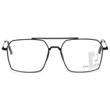 1 x RAW Customer Returns KOOSUFA Fashion Progressive Reading Glasses Men Progressive Multifocus Anti-Blue Light Spring Hinge Metal Pilot Frame Workplace Glasses Reading Aid Black, 1.5 - RRP €60.0