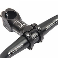 1 x RAW Customer Returns Bicycle Stem 25.4 60 mm fomtor Mountain Bicycle Handlebar Stem Handlebar Stem Riser Suitable for Road Bicycle MTB BMX Black, Aluminum Alloy  - RRP €17.14