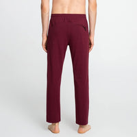 3 x Brand New MaaMgic Men s Yoga Pants Elastic Breathable Casual Trousers Pajamas Trousers in Gym, Burgundy, S - RRP €80.97