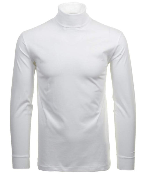 1 x RAW Customer Returns Ragman Men s Undershirt Turtleneck, White, M - RRP €24.73