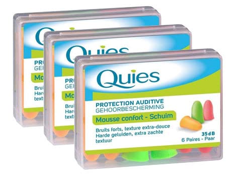 1 x RAW Customer Returns Quies - Foam hearing protection 3 x 6 pairs by Quies - RRP €23.34