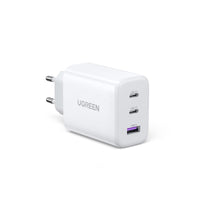 1 x RAW Customer Returns UGREEN USB C Charger 65W 3-Port USB-C Power Adapter PPS Fast Charger PD Charger 60W compatible with MacBook Pro Air, iPad Pro Air, iPhone 15 15 Pro Max 14, Galaxy S24 Ultra, Pixel, Steam Deck White  - RRP €23.3