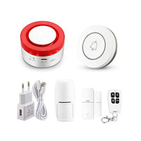 1 x RAW Customer Returns blint Tuya Smart Home Alarm System Wireless Anti-Theft WiFi Security Alarm System 433MHz Wireless Strobe Alarm Compatible with Alexa Google Home APP Samrt Life H1 - RRP €40.91