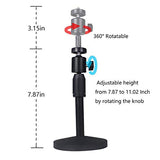 1 x RAW Customer Returns Drsn projector stand, desktop mini projector stand with 1 4 inch mounting screw, length 25-33cm, load 3kg - RRP €19.82