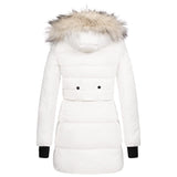 1 x RAW Customer Returns Elara Chunkyrayan Women s Winter Jacket White H-G902 White-40 L  - RRP €78.35