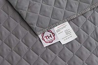 1 x RAW Customer Returns Textilhome - Malu Sofa Cover, 3 Seater, Reversible Quilted Sofa Protector. Color Gray C 3 - RRP €33.99