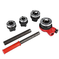 1 x RAW Customer Returns Ejoyous pipe thread cutter set 7-piece, thread cutting stock set thread cutting stock water pipe thread cutter set with 4 cutting heads thread cutting stock pipe cutter for pipes 1 2 3 4 1 1-1 4 inch - RRP €73.19