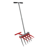 1 x RAW Customer Returns CStern spade fork with metal handle, digging fork with 9 tines, 2-in-1 garden fork, pitchfork, garden tiller for digging and chopping soil - RRP €79.67