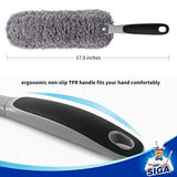 1 x RAW Customer Returns MR.SIGA feather duster, microfiber duster, dust broom, washable duster for cleaning - RRP €11.99