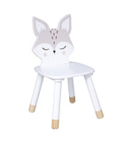 1 x RAW Customer Returns Fox Children s Chair - White - Wood - Multicolored - Atmosphera cr ateur d int rieur - RRP €29.3