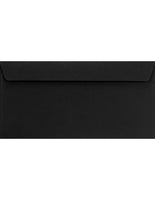 1 x RAW Customer Returns Netuno 25 envelopes black DIN long 110 x 220 mm 120g design envelopes DL black without window colored letter envelopes envelopes DL envelopes colored paper envelopes for invitations - RRP €7.97