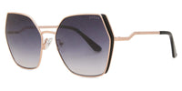 1 x RAW Customer Returns GUESS Women s GU7843 Sunglasses, Shiny Rose Gold - RRP €69.88