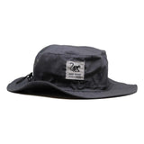 1 x RAW Customer Returns Sun Protection Hat with Flexible Visor for Men Women UPF 50 - Gray - Boonie Hat - Surf Monkey  - RRP €29.95