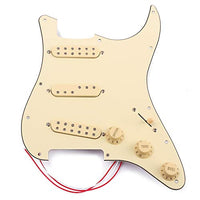 1 x RAW Customer Returns Alnicov Electric Guitar SSS Pickup Set Pre-Wired, 3-Ply Pickup Instrument Accessories Single Coil - RRP €47.96