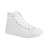 1 x RAW Customer Returns Elara Unisex Sneaker Sportschuhe High Top Turnschuh Chunkyrayan 014 Schuhe 3600-3601-AllWhite-39 - RRP €25.95