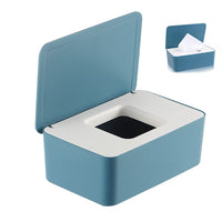 1 x Brand New Xshelley Perfect Wipes Dispenser, Diaper Wipes Holder, Tissue Box, Diaper Wipes Dispenser, with Lid, Moisturizing, Storage Box White Box  - RRP €20.4