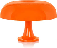 1 x RAW Customer Returns OKSANO Mushroom Lamp, Orange Mushroom Lamp, Table Lamp with 3 Adjustable Colors LED Lamp, Mushroom Table Lamp for Modern Lighting for Bedroom Retro Living Room Decor Orange  - RRP €77.63