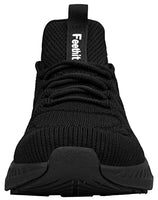 1 x RAW Customer Returns Feethit Women s Sports Trainers Comfortable Outdoor Casual Sneakers Black 37 - RRP €30.12