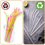 41 x RAW Customer Returns Glass Straws Reusable - Glass Straws 6 Glass Straws Straight 6 Glass Straws Curved 21.5cm Drinking Straws Glass Reusable with 4 Cleaning Brushes for Cocktails Smoothie Juices - RRP €371.46