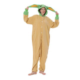 1 x RAW Customer Returns LorranTree Relaxo Costume Master Yoda Onesie Jumpsuit Animal Relax Costume Women Men Pajamas Carnival Halloween Pajamas Cosplay Adult Carnival One-Piece S - RRP €31.25