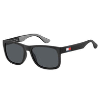 1 x RAW Customer Returns Tommy Hilfiger Men s TH 1556 S Sunglasses, Black BLACKGREY , 56 - RRP €74.69