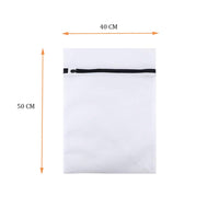 2 x Brand New Laundry net for washing machine, TAOPE 2 pieces laundry net laundry bag set, 60 60cm laundry bag with zipper for delicates, shoes, bra, underwear, bed linen, shirts, wash bag - RRP €40.8