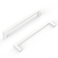 1 x RAW Customer Returns goldenwarm 5 pieces cabinet handles kitchen handles white door handles kitchen 128 mm kitchen handles furniture handles kitchen furniture handles for kitchen cabinets - RRP €17.99