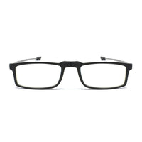 1 x RAW Customer Returns KoKoBin Folding Reading Glasses, Anti-Blue, for Men and Women, with Hard Case, Folding Reading Glasses, Black, 2.5 1er Pack  - RRP €58.8