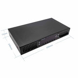 1 x RAW Customer Returns LeTkingok 220V Hifi Digital HD Stereo Preamplifier Equalizer Built-in USB Bluetooth Home Stage Equalizer Dual 10 Segments EQ-898 Black  - RRP €120.99