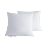 1 x RAW Customer Returns Homyrium down pillow 80x80 set of 2 pillows 80x80 down set of 2 100 cotton cover 1600g FILLING outside 90 down 10 feathers inside 100 feathers three-chamber pillow pack of 2  - RRP €109.99