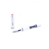 1 x RAW Customer Returns TWSBI Eco fountain pen white F, piston dispenser - RRP €41.16