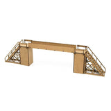 1 x RAW Customer Returns PROSCALE Scalextric accessories bridge. Model decoration racing car slot car 1 32 model kit wooden models to assemble build adults children bridge 2  - RRP €30.24