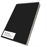 1 x RAW Customer Returns A4 Drawing Pad, 21 x 29.7 cm, 60 Sheets Hard Cover, Spiral Bound, 160 gsm, for Drawing with Pencil, Carbon Pen and Marker - RRP €8.99