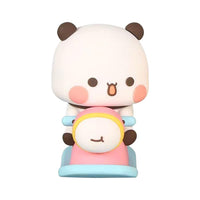 59 x Brand New Asslye Bubu Dudu Nodding Figure, Panda Bear Kawaii Car Decoration Ornament, Collectible Table Decoration, Cute Toy Gift for Kids Girls Boys, Office Desktop Room Decoration - RRP €1203.6