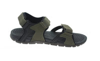 1 x RAW Customer Returns Hi-Tec Kuriles Men s Sporty Velcro Sandal, Robust Rubber Sole, Traction, Ideal for Summer, Olive Dune, 44 EU - RRP €39.66