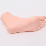 1 x RAW Customer Returns Lifelike Manikin Feet PVC Foot Life Size Female Mannequin Foot Model for Painting Teaching Art Drawing Sketching Jewelry Display Left Foot 22.5cm - RRP €14.4