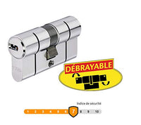 1 x RAW Customer Returns Abus cylinder lock D66 35 x 45 - RRP €32.24