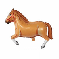 1 x Brand New 10pcs Horse Balloons 30inch Horse Party Decorations Horse Shape Foil Balloon for Graduation Birthday Wedding Party Decorations - RRP €15.99