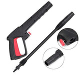 1 x RAW Customer Returns YUET Trigger High Pressure Washer Gun Jet Washer Accessory Kit Quick Connect Release System for Bosch AQT Black Decker, Magic Wand Dirt Lance Spray Nozzle Adjustable Cleaning Cleaner Hose 2350 - RRP €28.99