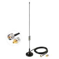 1 x RAW Customer Returns Bingfu Ham Radio Vehicle Mobile Radio Antenna Dual Band VHF UHF 136-174MHz 400-460MHz Magnetic Base PL259 Male for BTECH ICOM Kenwood Midland Yaesu TYT AnyTone Amateur Radio Two-Way Radio - RRP €29.99