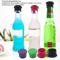 1 x Brand New Silicone bottle caps, wine bottle caps, silicone bottle caps, 6 pieces wine bottle cover bottle caps, silicone bottle caps personalized, wine closure bottle caps, silicone bottle caps - RRP €7.7