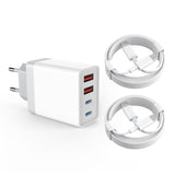 1 x RAW Customer Returns for iPhone 2m Charger Cable and Plug for Apple iPhone 15 Pro Max 15 Plus USBC USB Type C Plug UK Fast Charger for Apple Watch Ultra iPad Pro Multiple Ports - RRP €20.4