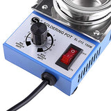 1 x RAW Customer Returns 220 V desoldering bath soldering pot thermoregulation for oven from Fusion Tin max. 450 degrees, random color - RRP €31.84