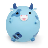 1 x Brand New Blue cow money box, children s coin money box, animal piggy bank, large capacity piggy bank with opening, plastic piggy bank for boys and girls - RRP €13.99