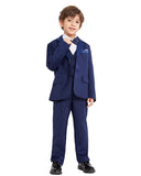 1 x RAW Customer Returns LOLANTA Boys Blazer Kids Tuxedo Jacket Wedding Party Suit 11-12 Years, Navy,Tag 160  - RRP €60.98