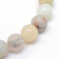 1 x RAW Customer Returns Amazonite beads 8mm A GRADE ball gemstone natural stone jewelry beads G741 - RRP €7.76