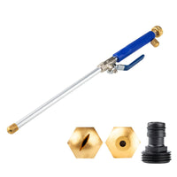 1 x RAW Customer Returns Pressure Washer Lance, High Pressure High Pressure Lance with 2 Nozzles for Home, Outdoor, Lawn Watering, Window Cleaning, Car Blue  - RRP €15.98