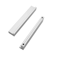 1 x RAW Customer Returns Qrity 10x furniture handles hole spacing 128mm door handles kitchen bar handle cabinet handles drawer handles kitchen cabinet handles for kitchen cabinets silver - RRP €25.1